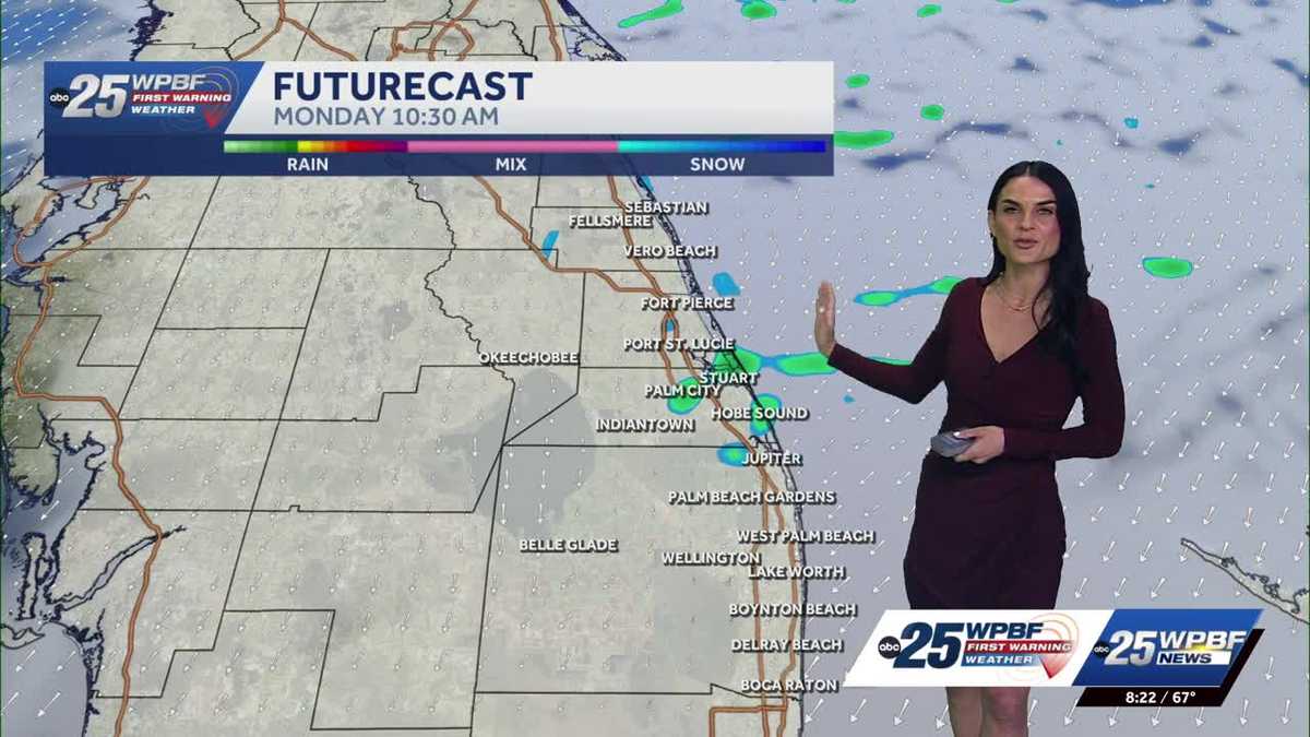 Couple of cold fronts for Florida this week
