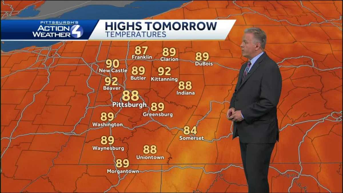 Warm and dry through the end of the week