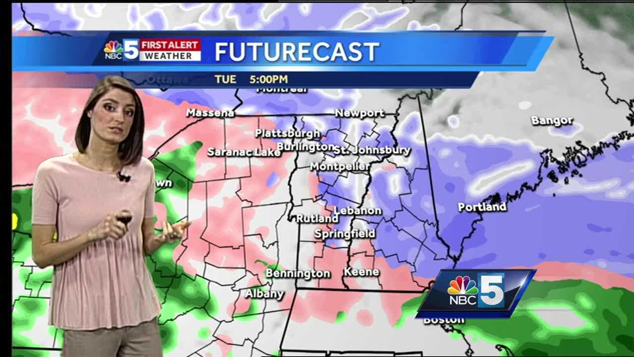 Video: Wintry Mix, Rain And Wind Tonight 02/07/17