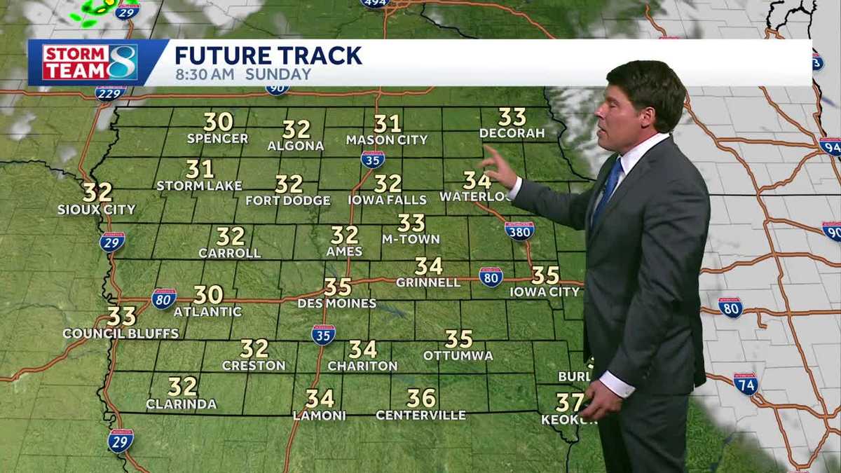Iowa weather: Severe storms move out overnight