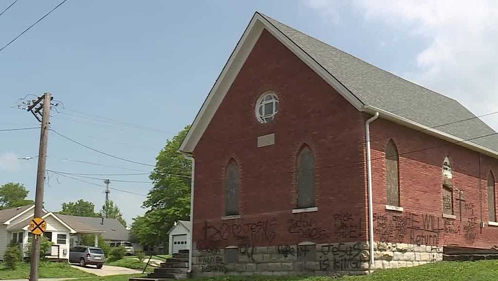 Historic former church vandalized in Warrensburg