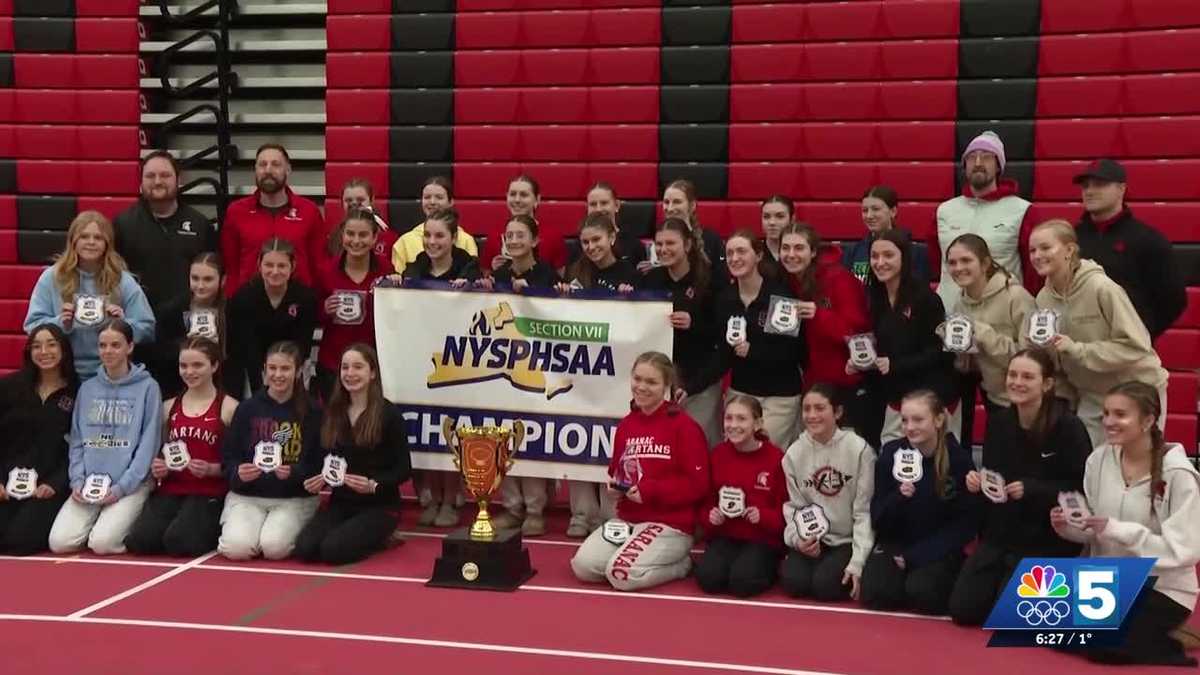 Saranac track and field dominates at Section VII championships