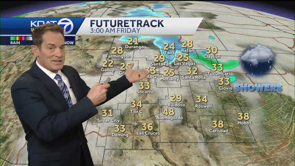 One storm departs today, another one moves through later Thursday into ...