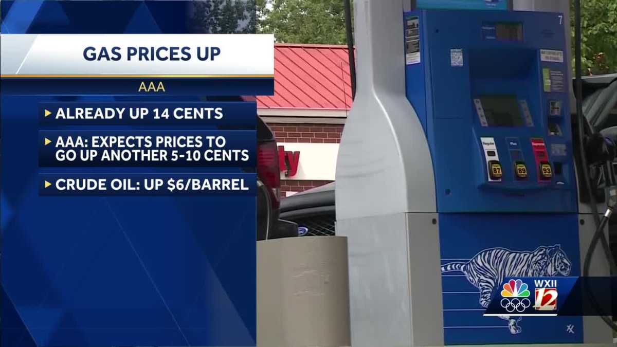 AAA Gas prices are up and won't be going down anytime soon