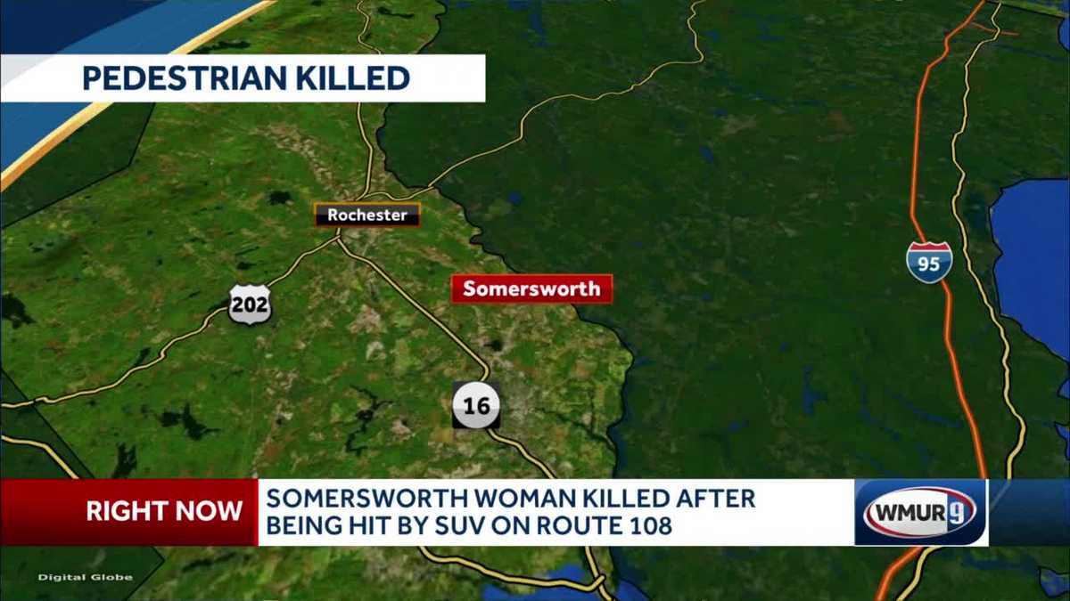 Woman dies after being struck by SUV in New Hampshire