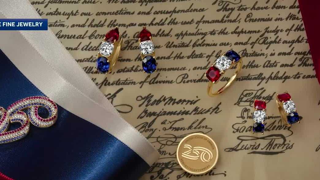 Hampton jeweler designs official collection for America’s 250th birthday