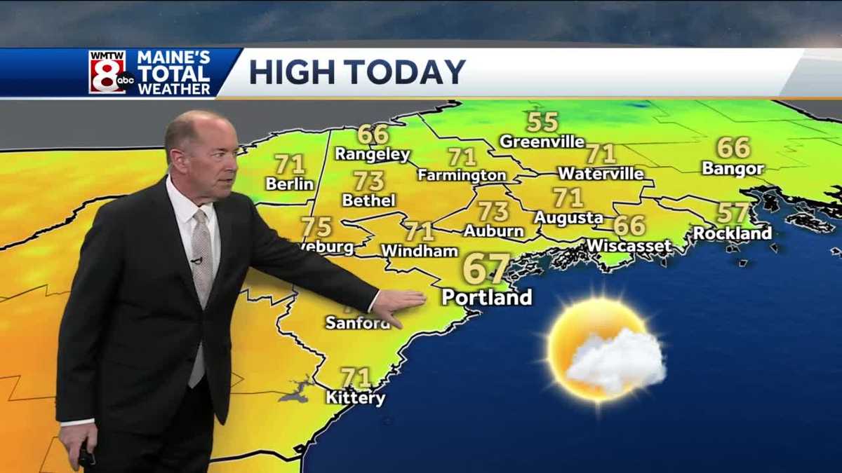 One more warm day before cooler weather returns for the weekend