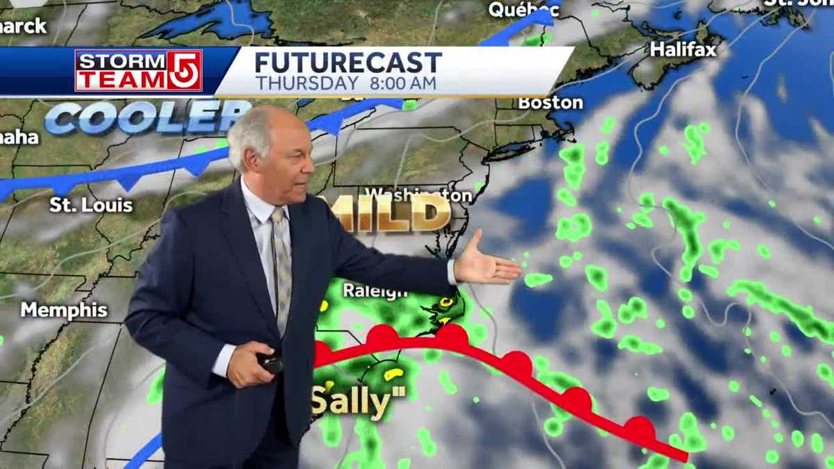 Video: One more warm day before chilly air works its way in
