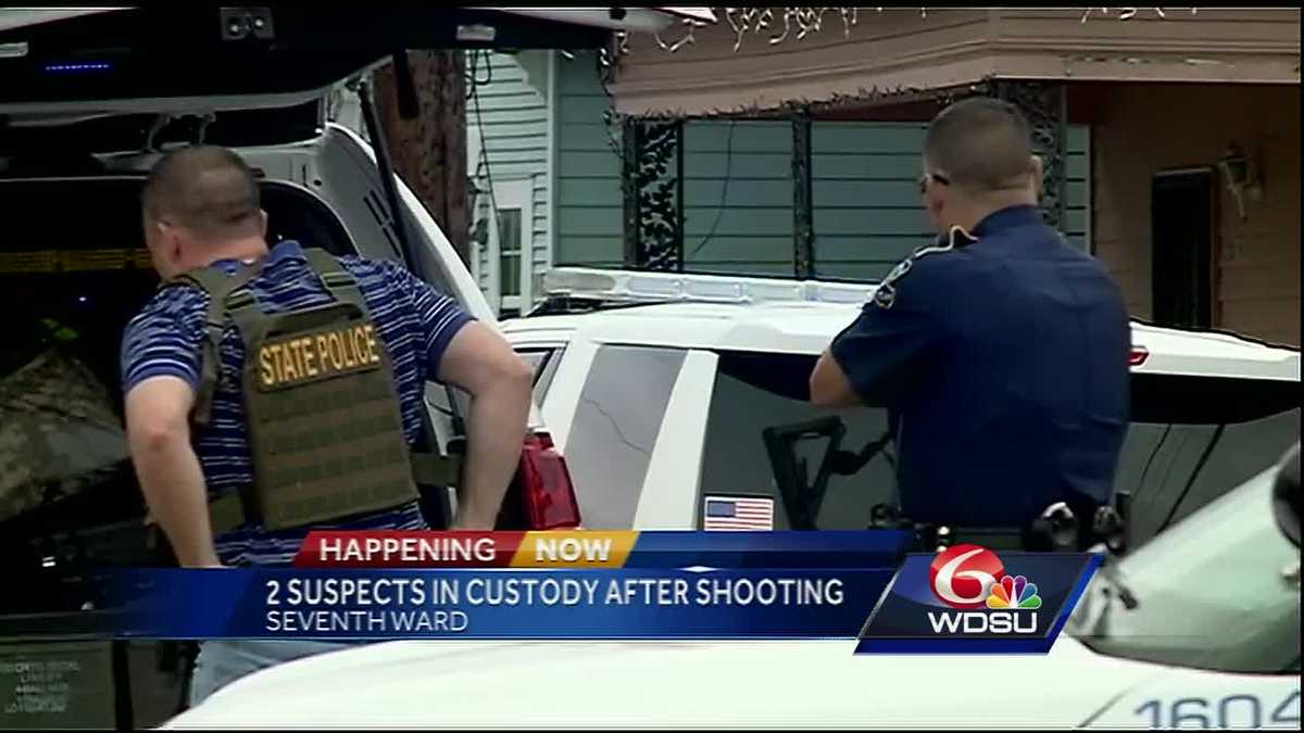 2 suspects arrested after shooting at NOPD officers in Seventh Ward