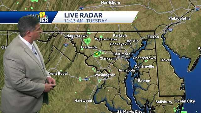 Cloudy, warm with chances of evening thunderstorms Tuesday