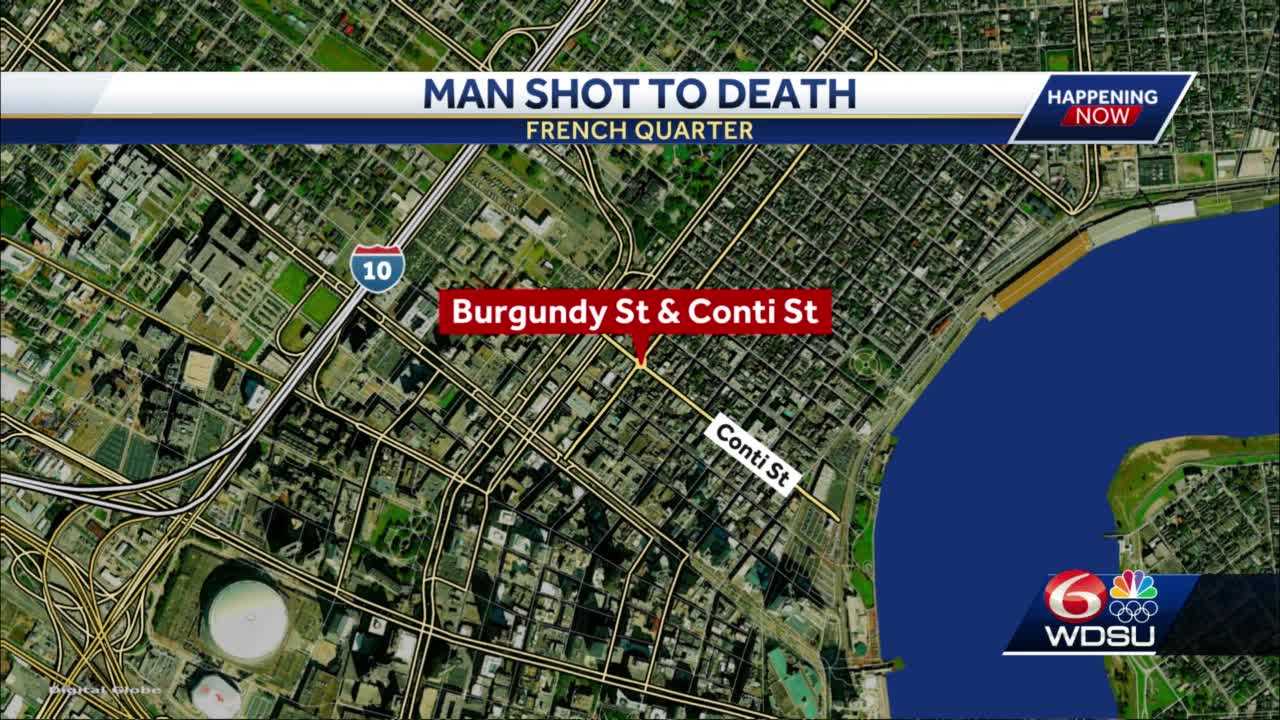 New Orleans Police Say Man Shot To Death In French Quarter