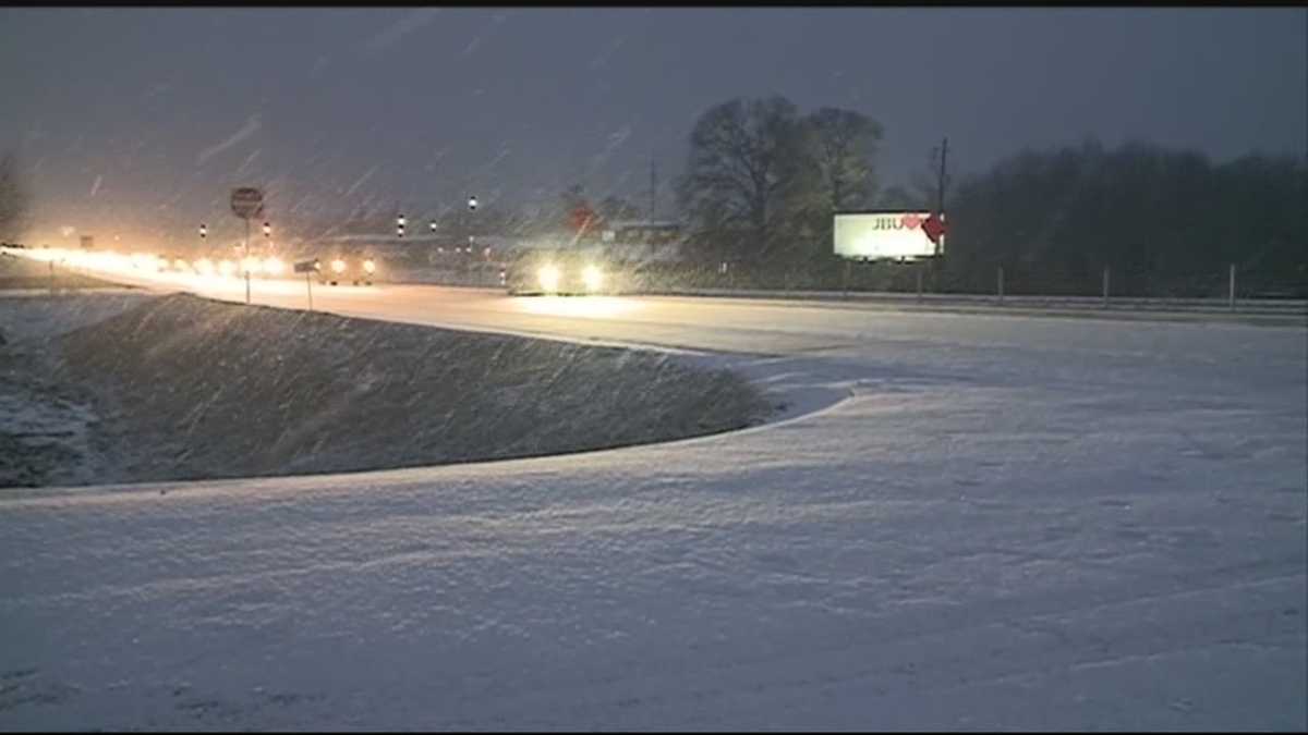 Icy roads, accidents close Hwy 10 - KHBS