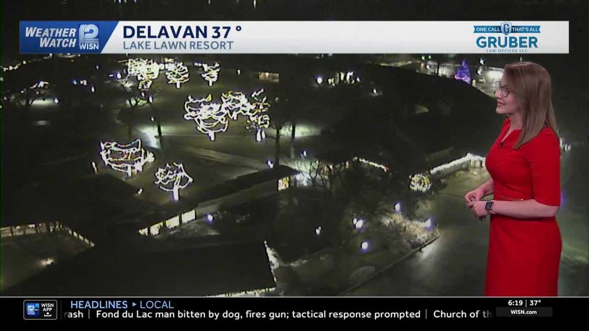 SE Wisconsin Weather: Cloudy Christmas Day