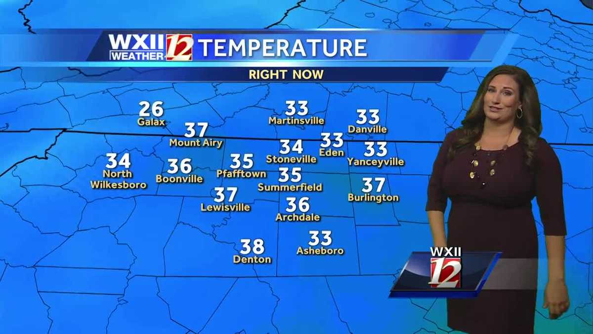 Watch: Chilly morning warming up later