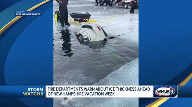 Fire departments warn about ice thickness ahead of vacation week - Vimarsana News