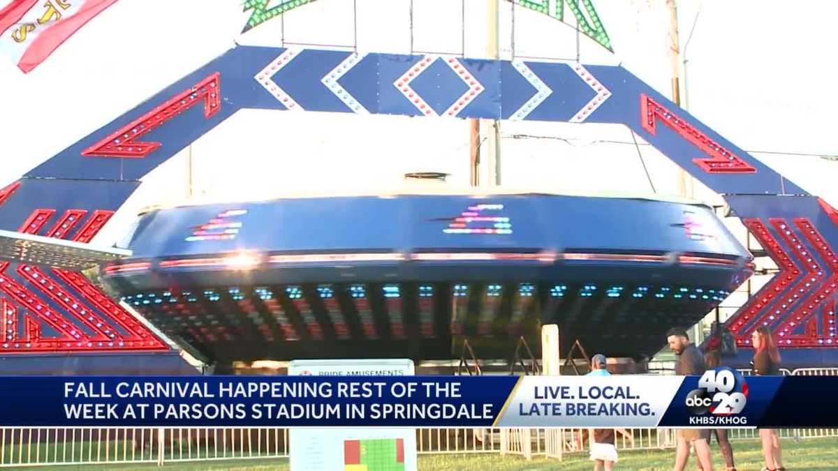 Fall carnival starts in Springdale