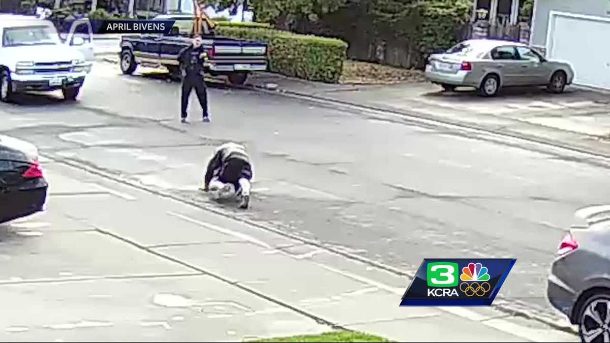 Caught On Video Good Samaritan Stops Sexual Assault Suspect In Stockton 