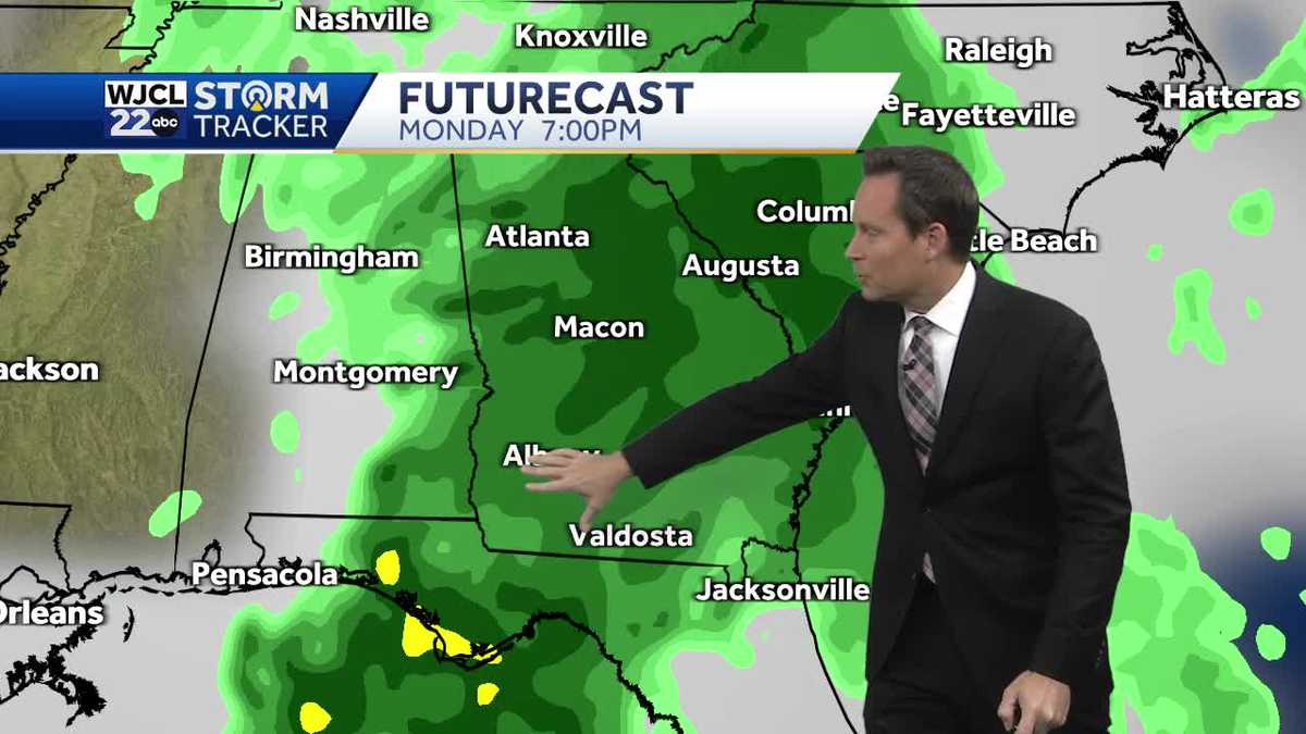 Savannah Wet weather for Christmas Day