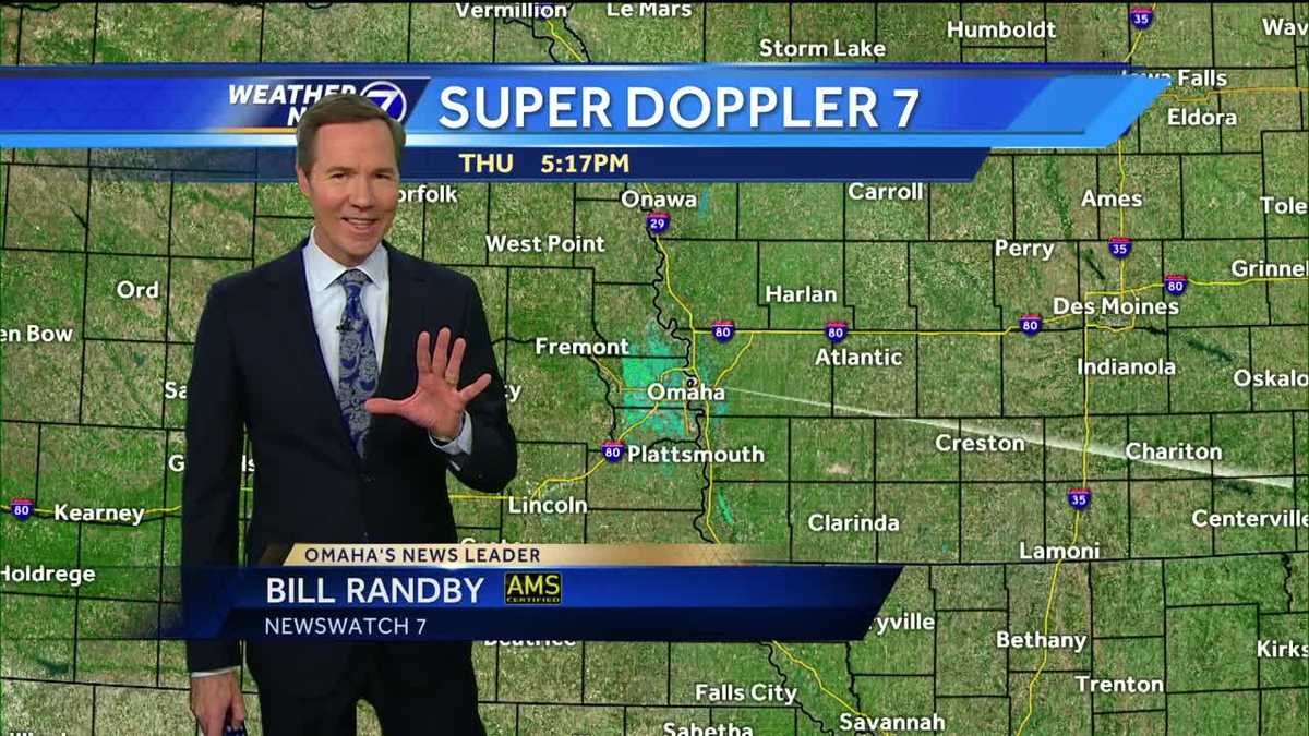 Rain is on the way