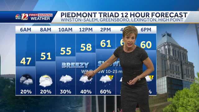 WATCH: Scattered light rain Tuesday, breezy & mild - Vimarsana News