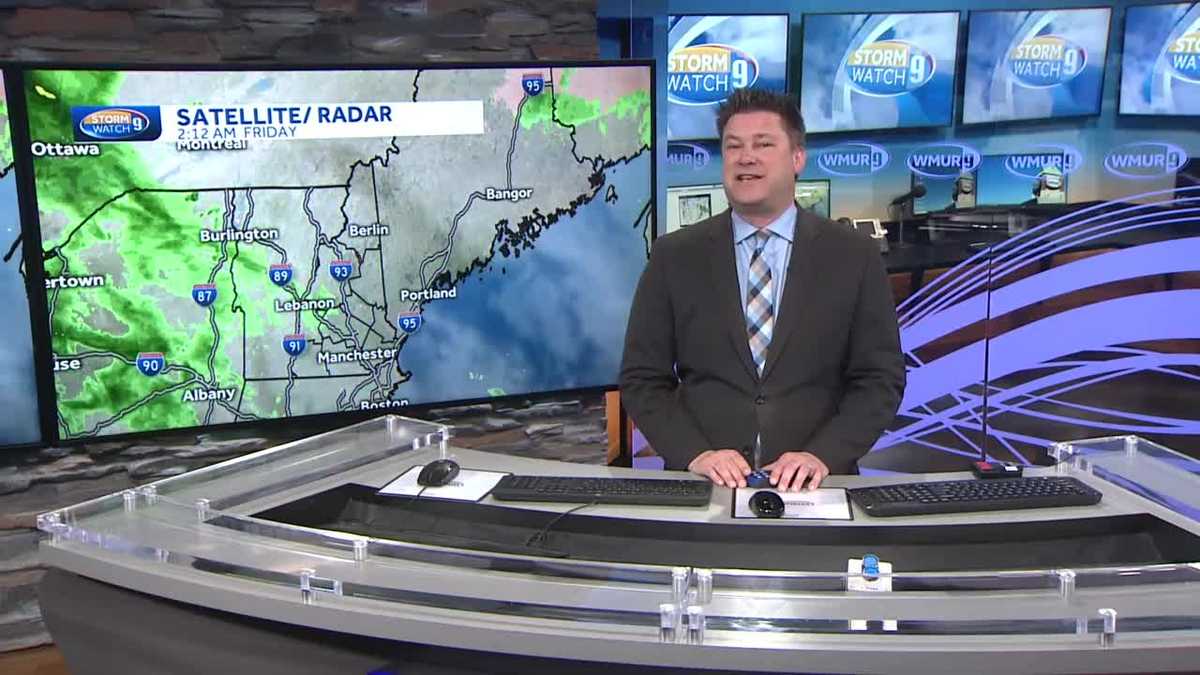 Watch: Much milder this afternoon