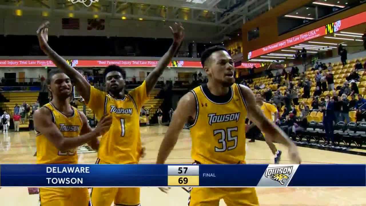 Towson University Basketball Team Wins Share Of CAA Title