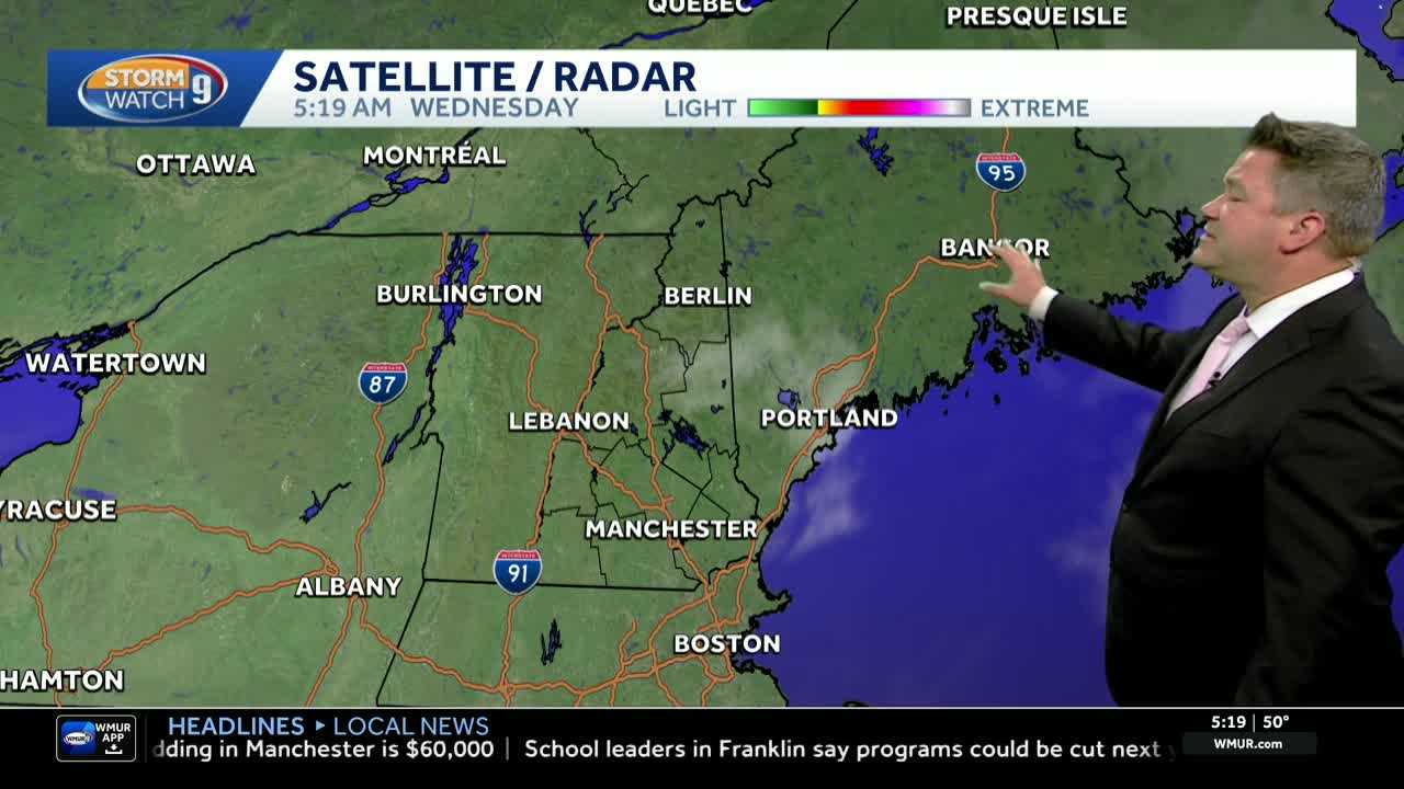 Video: Temperatures climbing this week; staying mostly dry until weekend