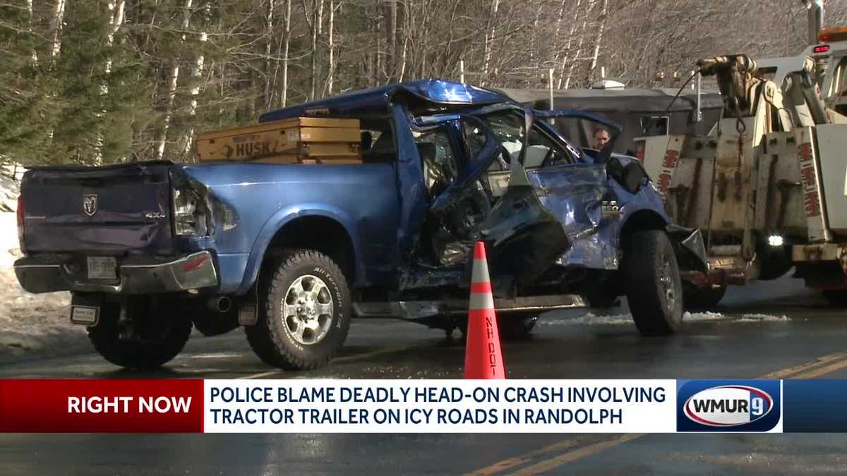 Man killed when tractor-trailer hits truck