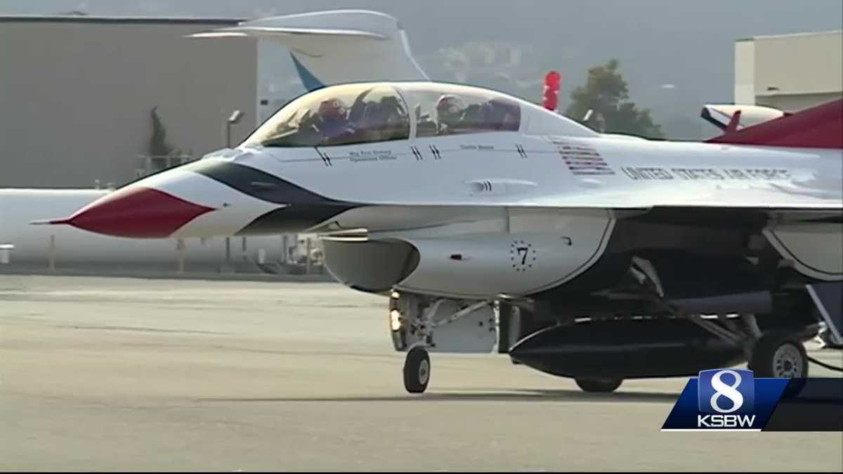 The US Air Force Thunderbirds are here!