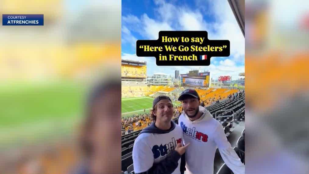 French TikTokers tour Pittsburgh ahead of Steelers game in Paris