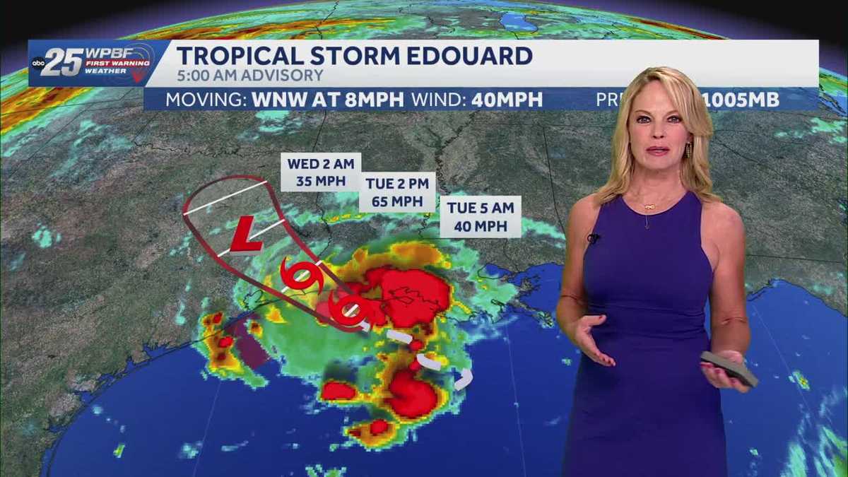 Impact Downpours for South Florida & Tracking Tropics