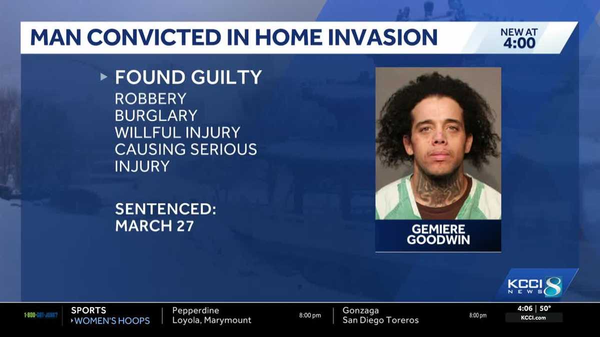 Des Moines man convicted of Ankeny home invasion