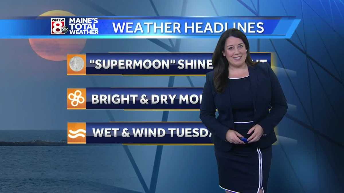 Bright and dry Monday with wet and windy weather ahead for midweek.