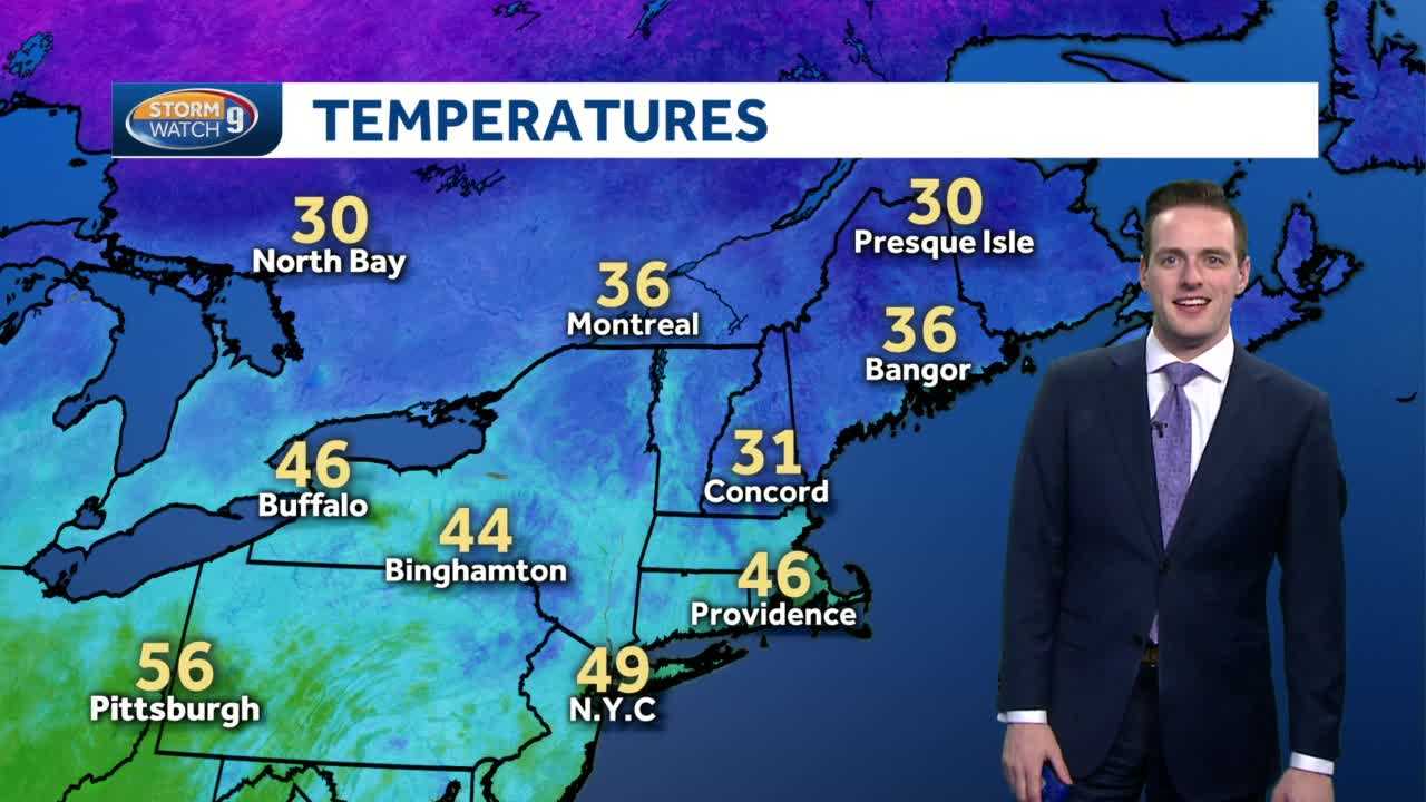 Watch: Rain, some ice Saturday in NH - Vimarsana News