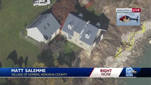 Crews preparing to demolish "cliff hanging" house