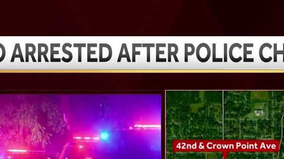 2 people arrested after traffic stop, police chase in north Omaha