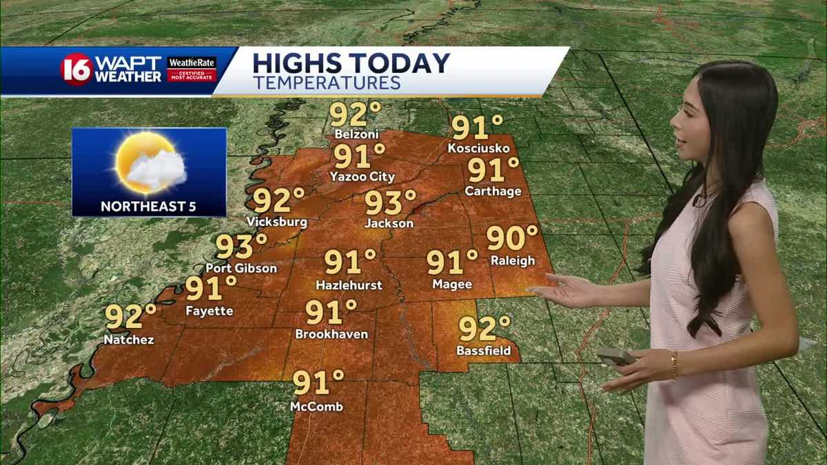 Typical summer August heat