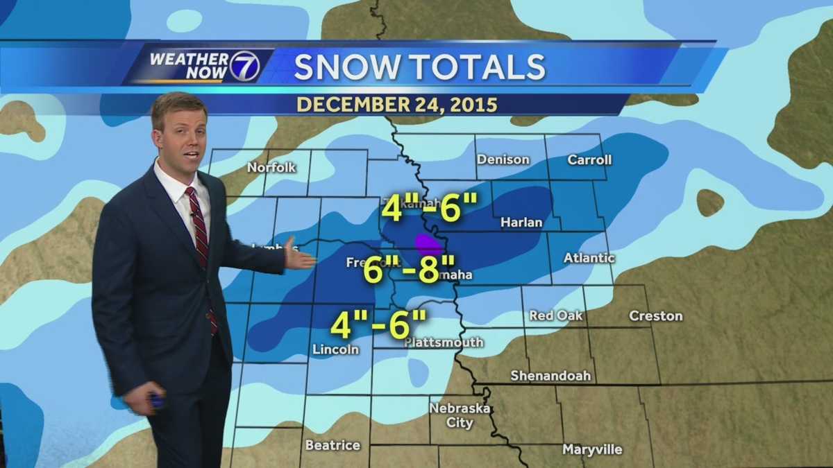 Kyle Gravlin has snow totals, and a look at the evening