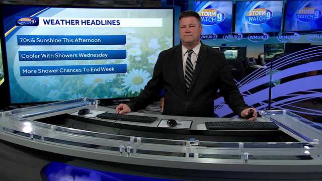 NH forecast video, Warm, sunny day followed by big changes