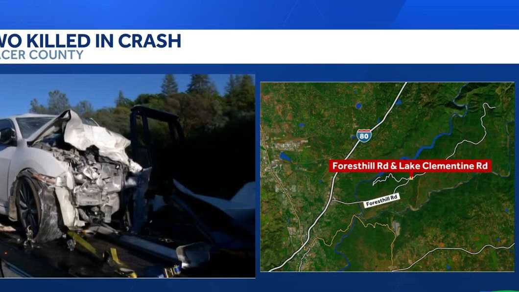 3 killed in head-on crash on Foresthill Road in Placer County