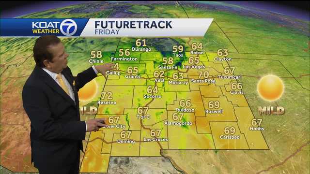 Warmer and dry trend across New Mexico