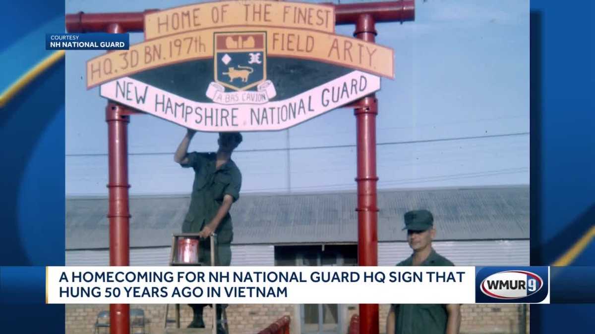 Sign Erected By 3rd Battalion In Vietnam Handed Over To Nh National Guard Sign Erected By 3rd Battalion In Vietnam Handed Over To Nh National Guard