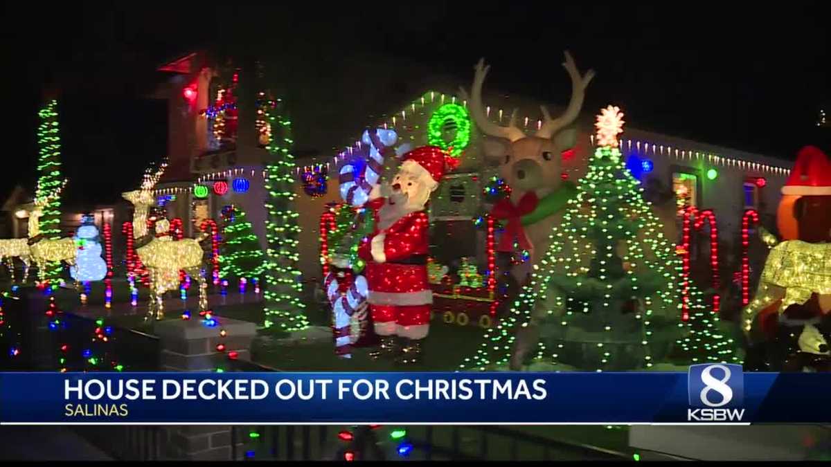 Salinas house goes all out with Christmas decorations