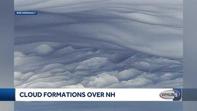 Undulatus asperatus clouds form over parts of New Hampshire - Vimarsana News