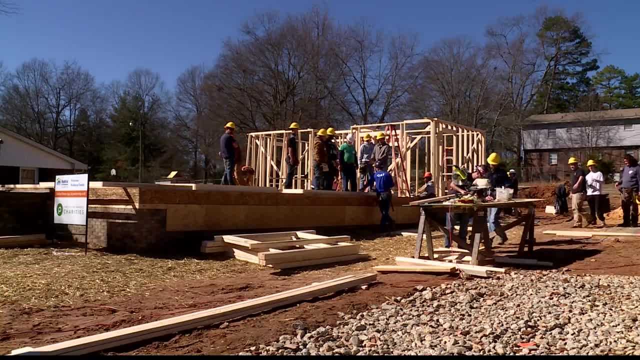 Family Raises Walls Of Its First Home With The Help Of Habitat For Humanity