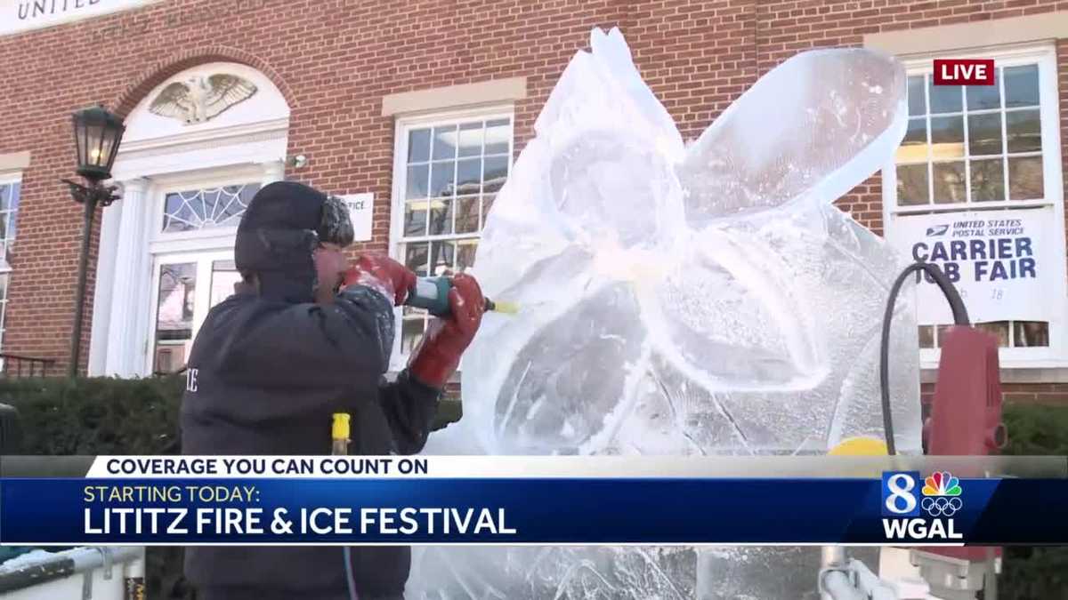 Fire & Ice Festival now underway in Lititz