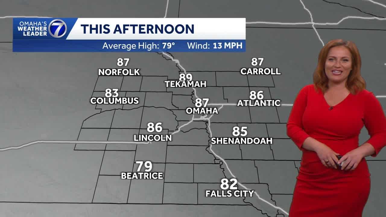 Warm, breezy and mostly cloudy Thursday for Omaha area