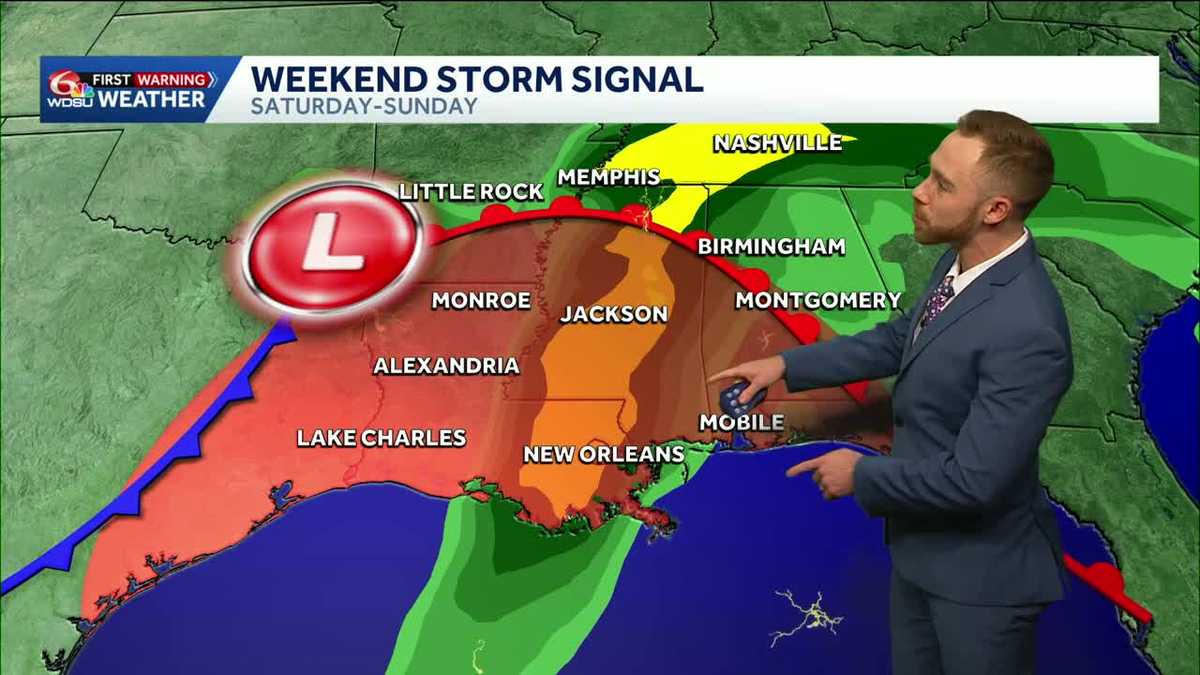 Multiple foggy mornings ahead, watching for late week storms in your New Orleans forecast