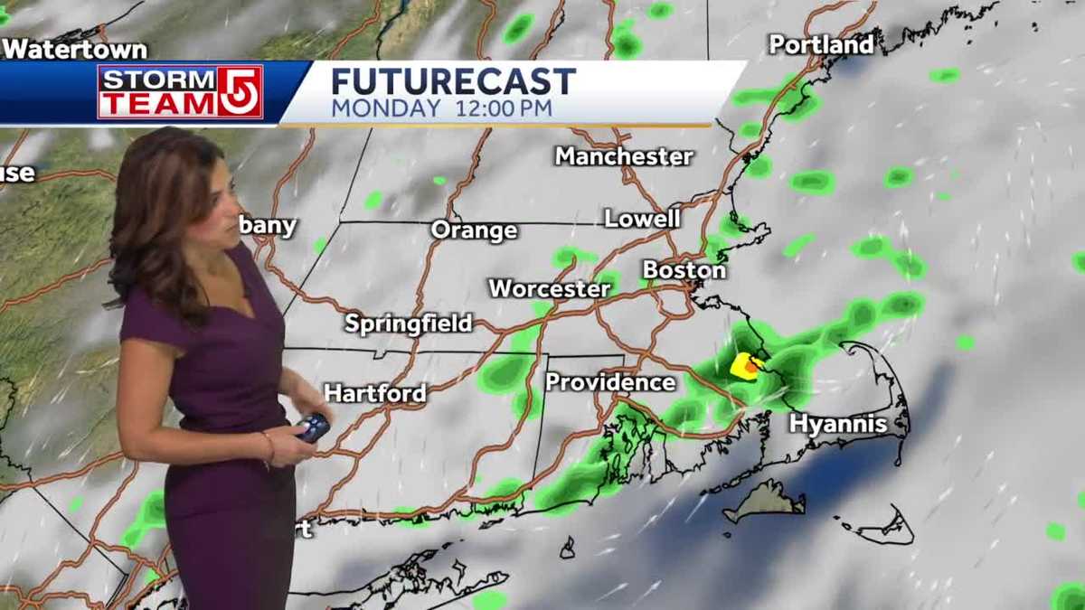 Video More showers likely today