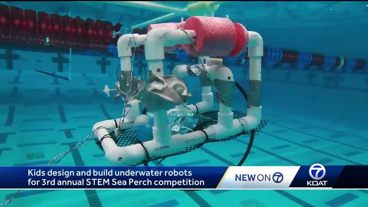 Kids design underwater robots for annual STEM competition